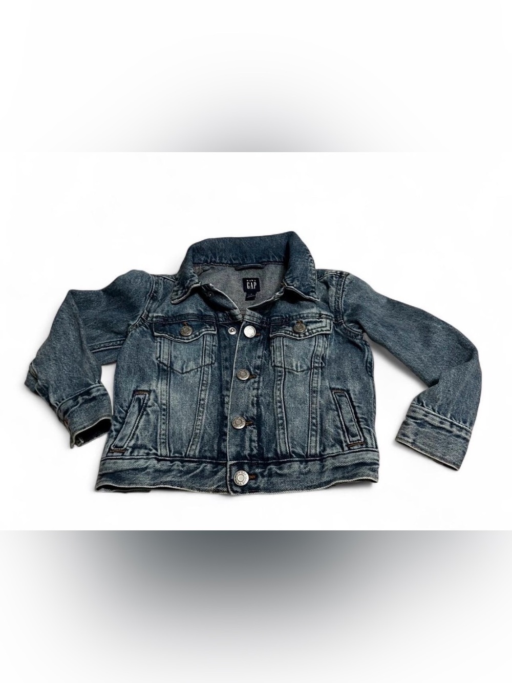 GAP Kids Denim Jacket - Indigo Blue Size 4